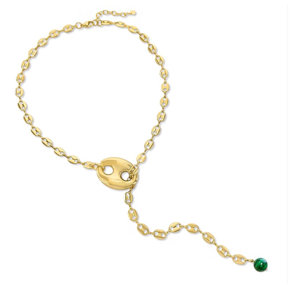 Mariner Lariat with Bead Necklace